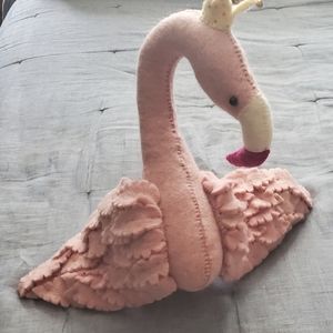 FLAMINGO WOOL FELT WALL ART DECOR !!MAKE AN OFFER!!